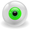 download Eye clipart image with 270 hue color