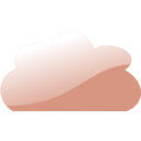 download Glassy Blue Cloud clipart image with 135 hue color