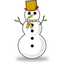 download Snowman clipart image with 45 hue color