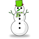 download Snowman clipart image with 90 hue color