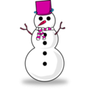 download Snowman clipart image with 315 hue color