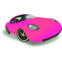 download Sports Car clipart image with 270 hue color