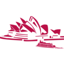 download Sydney Opera clipart image with 135 hue color