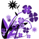 download Flower Spring clipart image with 270 hue color