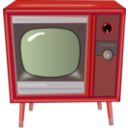 download Vintage Tv clipart image with 315 hue color