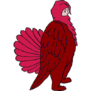 download Mr Gobbler clipart image with 315 hue color