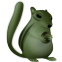 download Chipmunk Very Fat clipart image with 45 hue color