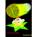 download Kirby Meteor clipart image with 45 hue color