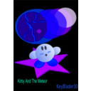 download Kirby Meteor clipart image with 225 hue color