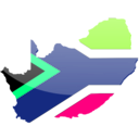 download South African Flag 2 clipart image with 90 hue color
