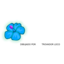 download Flower clipart image with 225 hue color