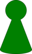 Ludo Piece Green