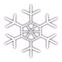 download Snow Flake Icon 4 clipart image with 90 hue color
