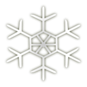 download Snow Flake Icon 4 clipart image with 225 hue color