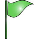 download Flag Icon clipart image with 90 hue color