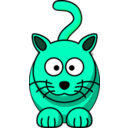 download Cat clipart image with 135 hue color