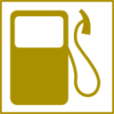 download Eco Green Fuel Icon clipart image with 315 hue color