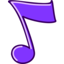 download Musical Note clipart image with 45 hue color