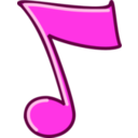 download Musical Note clipart image with 90 hue color