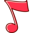 download Musical Note clipart image with 135 hue color