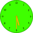 download Clock clipart image with 45 hue color