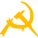 download Hammer And Sickle Graffiti clipart image with 45 hue color