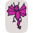 download Little Demon clipart image with 315 hue color