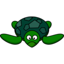 download Cartoon Turtle clipart image with 45 hue color