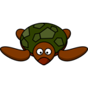 download Cartoon Turtle clipart image with 315 hue color