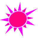 download Yellow And Orange Sun clipart image with 270 hue color