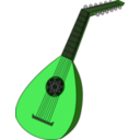 download Lute 1 clipart image with 90 hue color