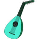 download Lute 1 clipart image with 135 hue color