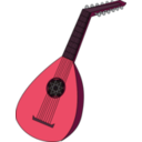 download Lute 1 clipart image with 315 hue color