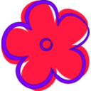 download Fleur clipart image with 270 hue color
