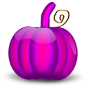 download Pumpkin clipart image with 270 hue color