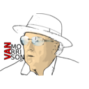 download Van Morrison clipart image with 0 hue color