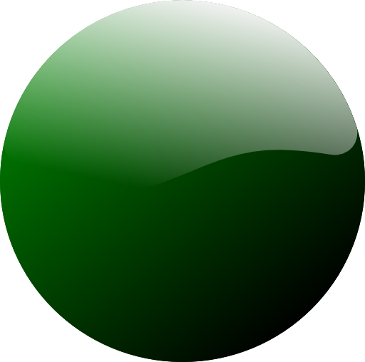 Green Round Icon Ln