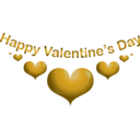 download Happy Valentine Smiley Emoticon clipart image with 45 hue color