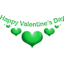 download Happy Valentine Smiley Emoticon clipart image with 135 hue color