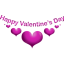 download Happy Valentine Smiley Emoticon clipart image with 315 hue color