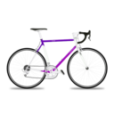 download Road Bike clipart image with 45 hue color