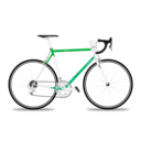 download Road Bike clipart image with 270 hue color