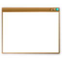 download Window Frame Template clipart image with 180 hue color