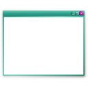 download Window Frame Template clipart image with 315 hue color