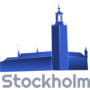download Stockholm clipart image with 225 hue color