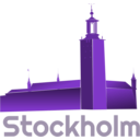 download Stockholm clipart image with 270 hue color