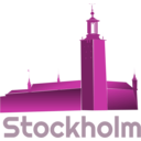download Stockholm clipart image with 315 hue color