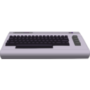 download Commodore 64 Computer clipart image with 270 hue color