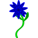 Triptastic Blue Flower