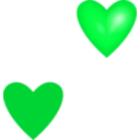 download Love Heart clipart image with 135 hue color